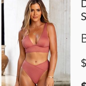 Cupshe/Jojo shimmer bikini